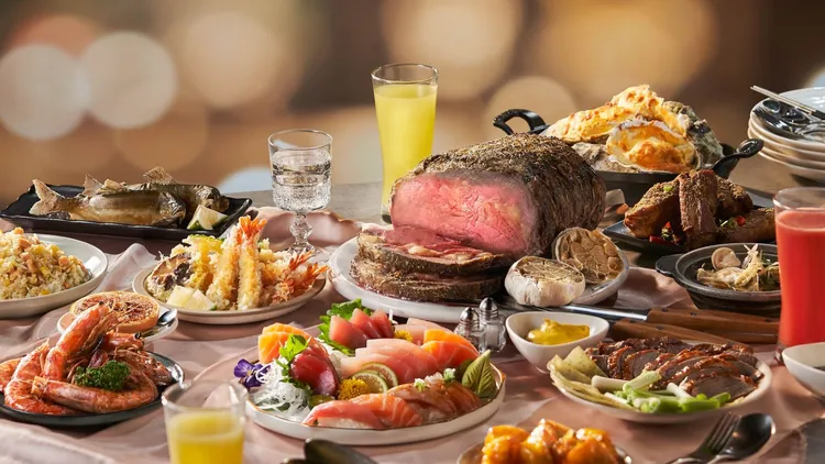 饗食天堂餐點。饗賓集團提供