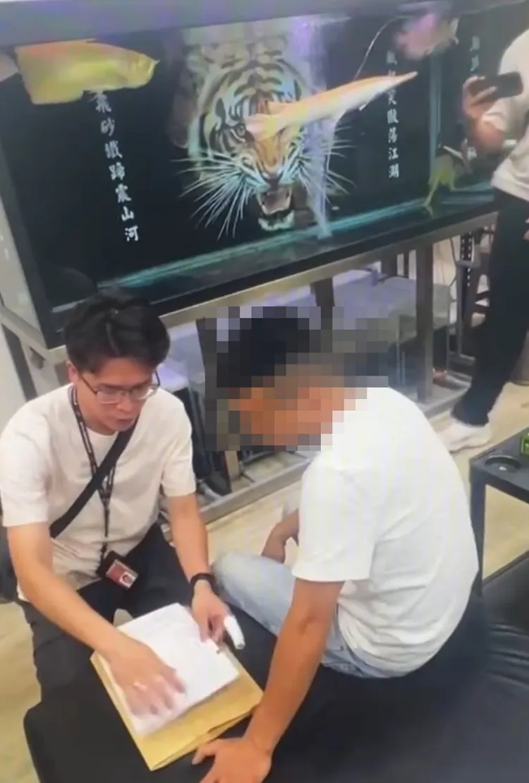 檢警查獲機房。翻攝畫面