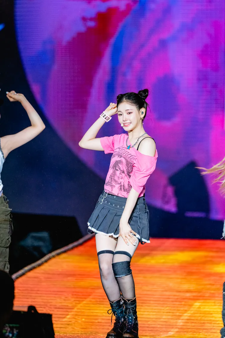 Yihyun中文問「漂亮嗎」。讀者提供