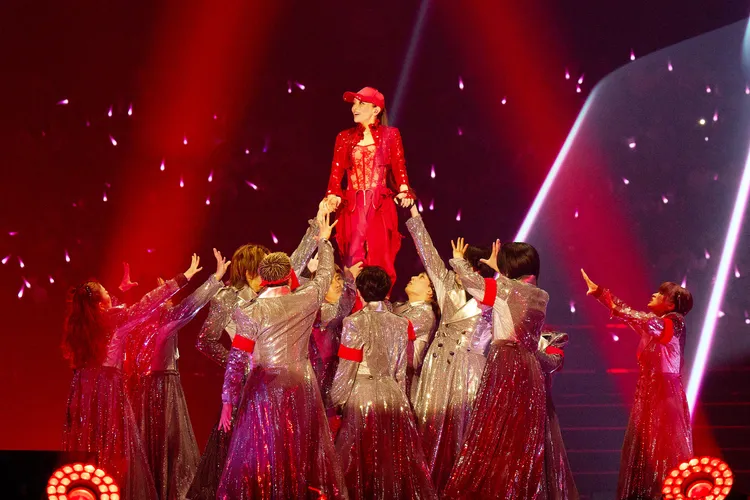 濱崎步昨晚狀態絕佳。大步整合行銷提供