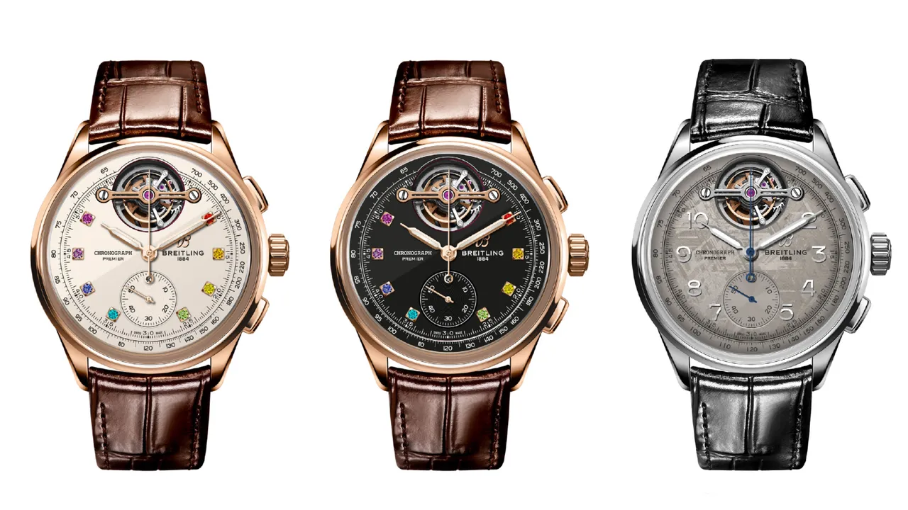 BREITLIN Premier B21 Chronograph Tourbillon 42腕錶,單只245萬元。品牌提供