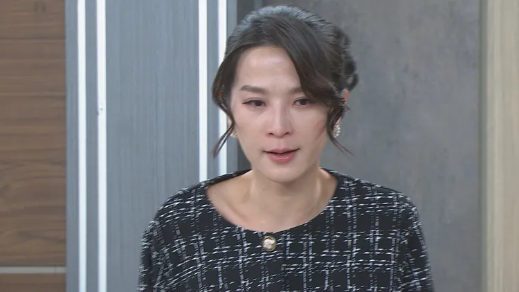 楚宣一秒變臉。民視提供