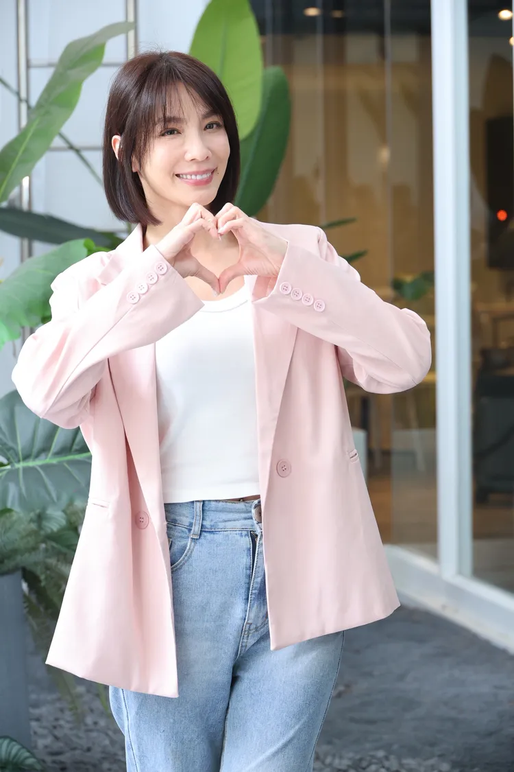 王嫚萱分享做人進度。攝影中心攝