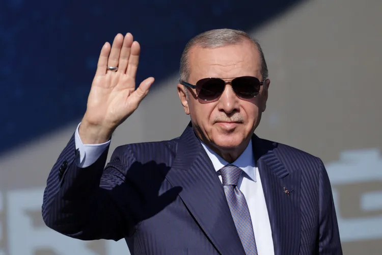 土耳其總統艾爾段。路透社