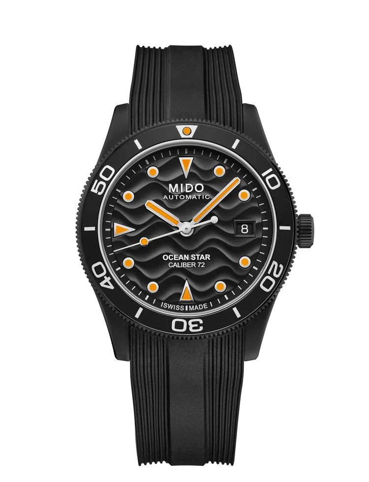 MIDO Ocean Star 39海洋之星系列自動腕錶，3萬8200元。品牌提供