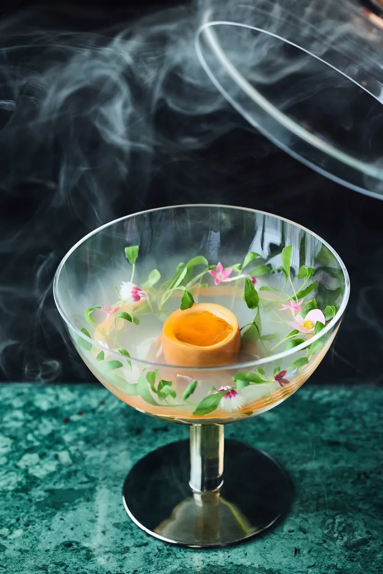 燻蛋 番茄 起司。業者提供