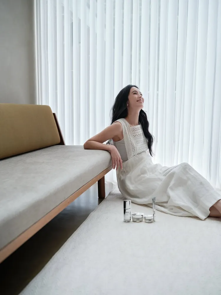 陳庭妮表示自己在皺紋這件事上「有點雙標」。翻攝IG