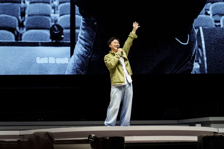 陳奕迅現身分享會。廿一克有限公司提供