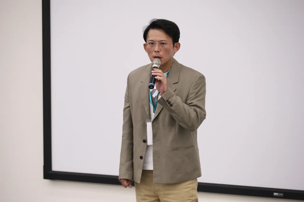 民眾黨主席黃國昌出席全民國防論壇。彭欣偉攝
