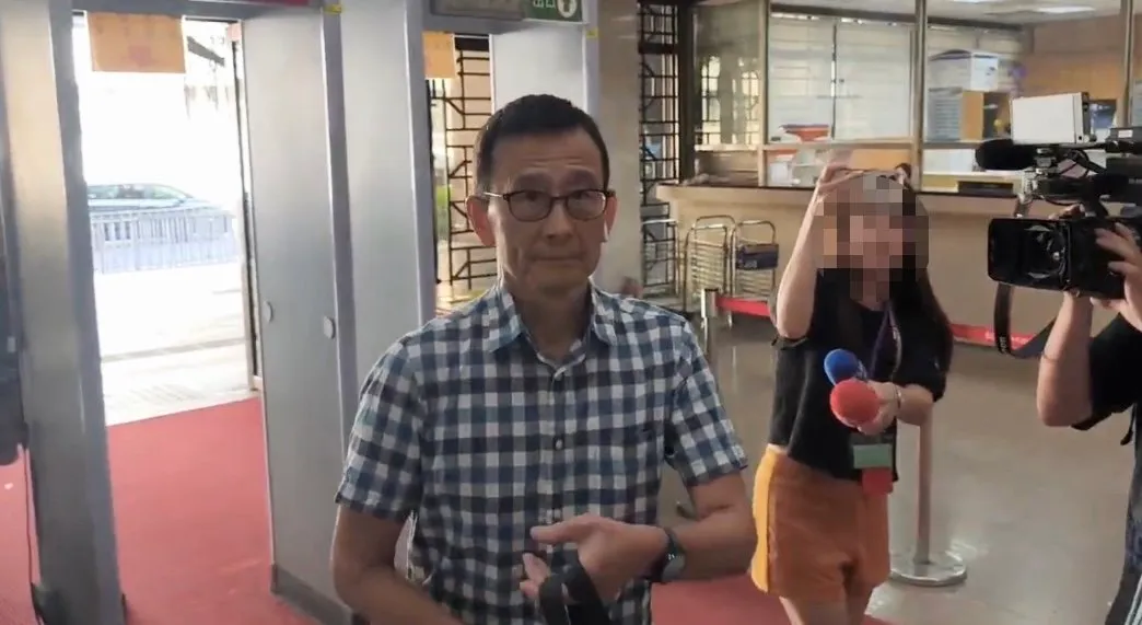 李得全曾为京华城案出庭作证。读者提供