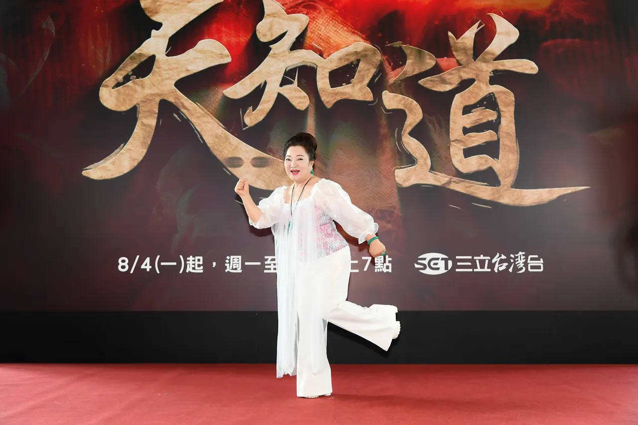 白冰冰劝世人诸恶莫做。三立提供