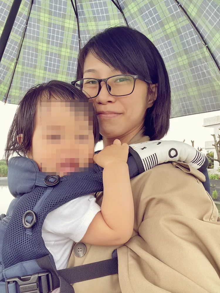 林沄蓁現在除了專心做好律師職務，就是在照顧心愛的寶貝。林沄蓁提供