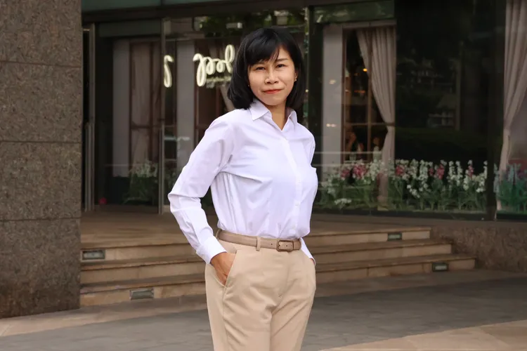 林沄蓁回憶對這段戀情必須在職場上裝作沒事很感慨，只有在開庭往返的車上感覺到戀愛的滋味。莊宗達攝