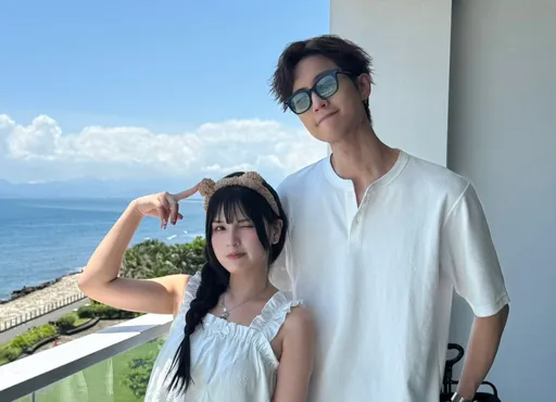 粿粿才爆婚变!老公紧牵啦啦队正妹被拍 转圈扑倒他怀里