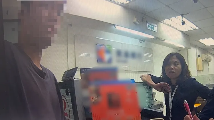 台南警方成功攔阻遭詐226萬元。翻攝畫面