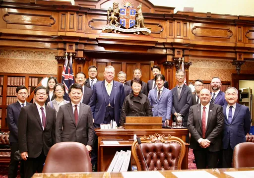 盧秀燕率團拜訪澳洲新南威爾斯州議會 為台灣參與國際組織發聲