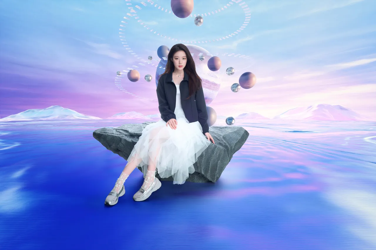 舒华拍摄SKECHERS形象照。品牌提供