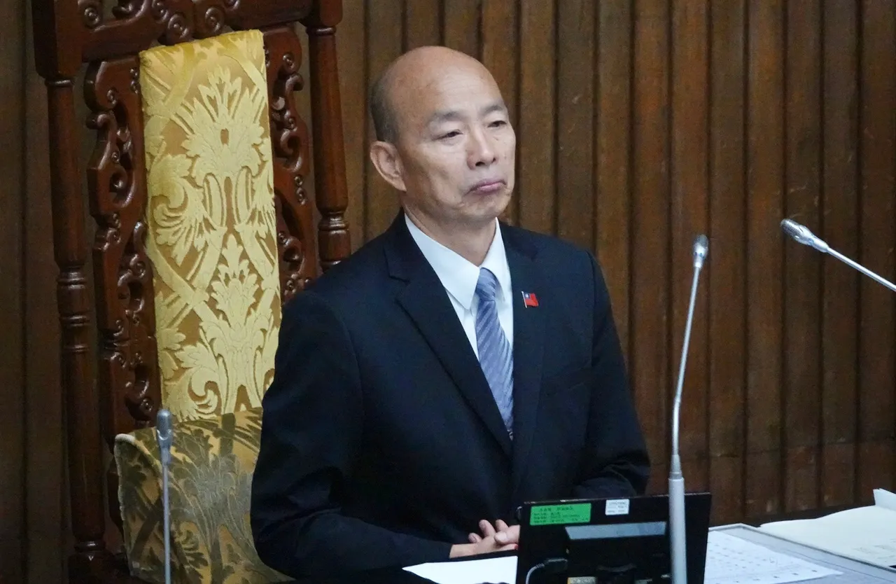 立法院长韩国瑜。庄宗达摄