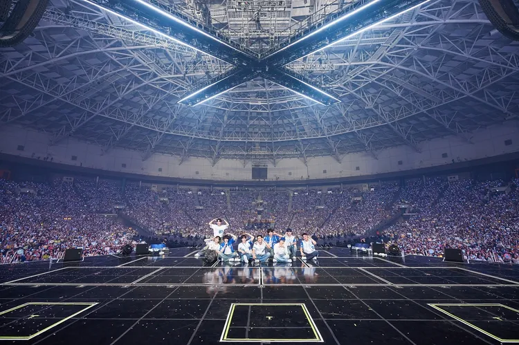 SJ一連3天在KSOP DOME開唱。翻攝SJ IG