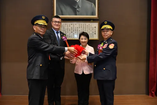 台中市警局新任局长吴敬田走马上任 大队长以上共11人调动