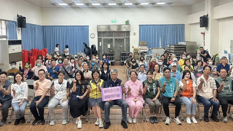 左營區菜公里編組及調整地方說明會。翻攝畫面