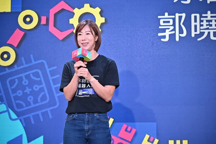 永齡基金會郭曉玲執行長開幕致詞。永齡基金會提供