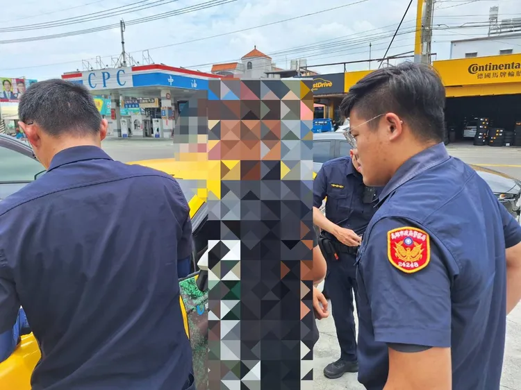 計程車司機機警報案逮詐團車手，獲5萬獎金。翻攝畫面