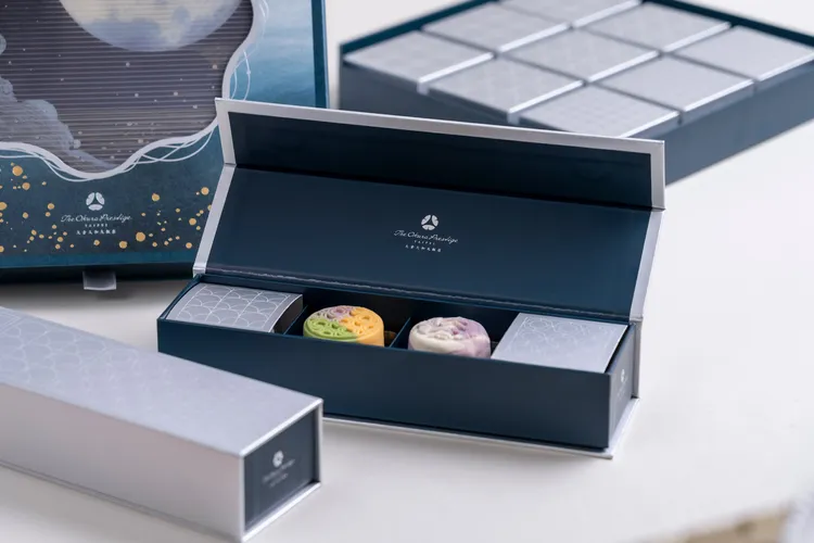 大倉久和大飯店_2025年中秋月餅「綺影月映」禮盒。業者提供