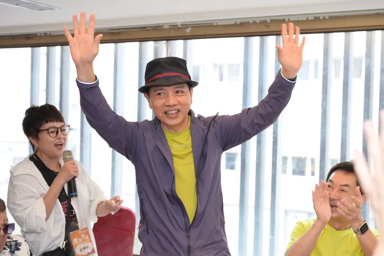 陳凱倫出席公益活動。台灣優質生命協會提供