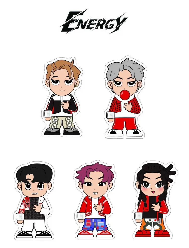 Energy  Q版磁貼紀念品。相信音樂提供