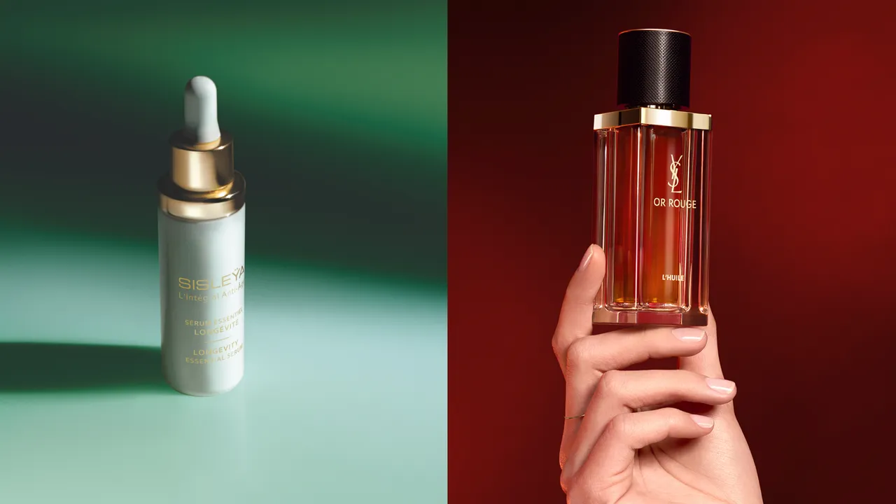 Sisley(左)與YSL Beauty帶來奢華與科學交織的話題抗老新品。品牌提供