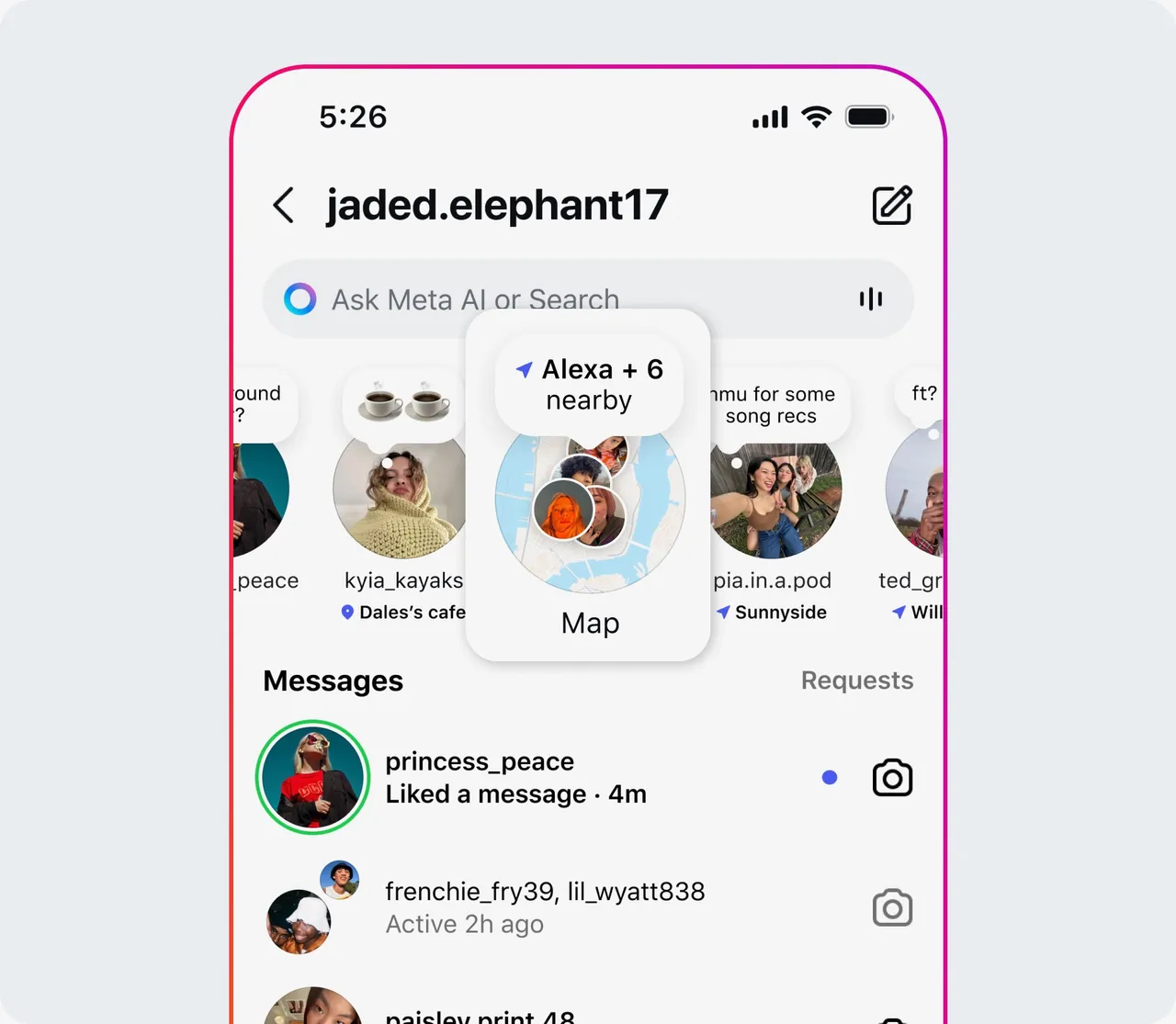 「Instagram地圖」功能可讓用戶選擇開啟分享自己最近一次打開App時的所在位置。IG官網
