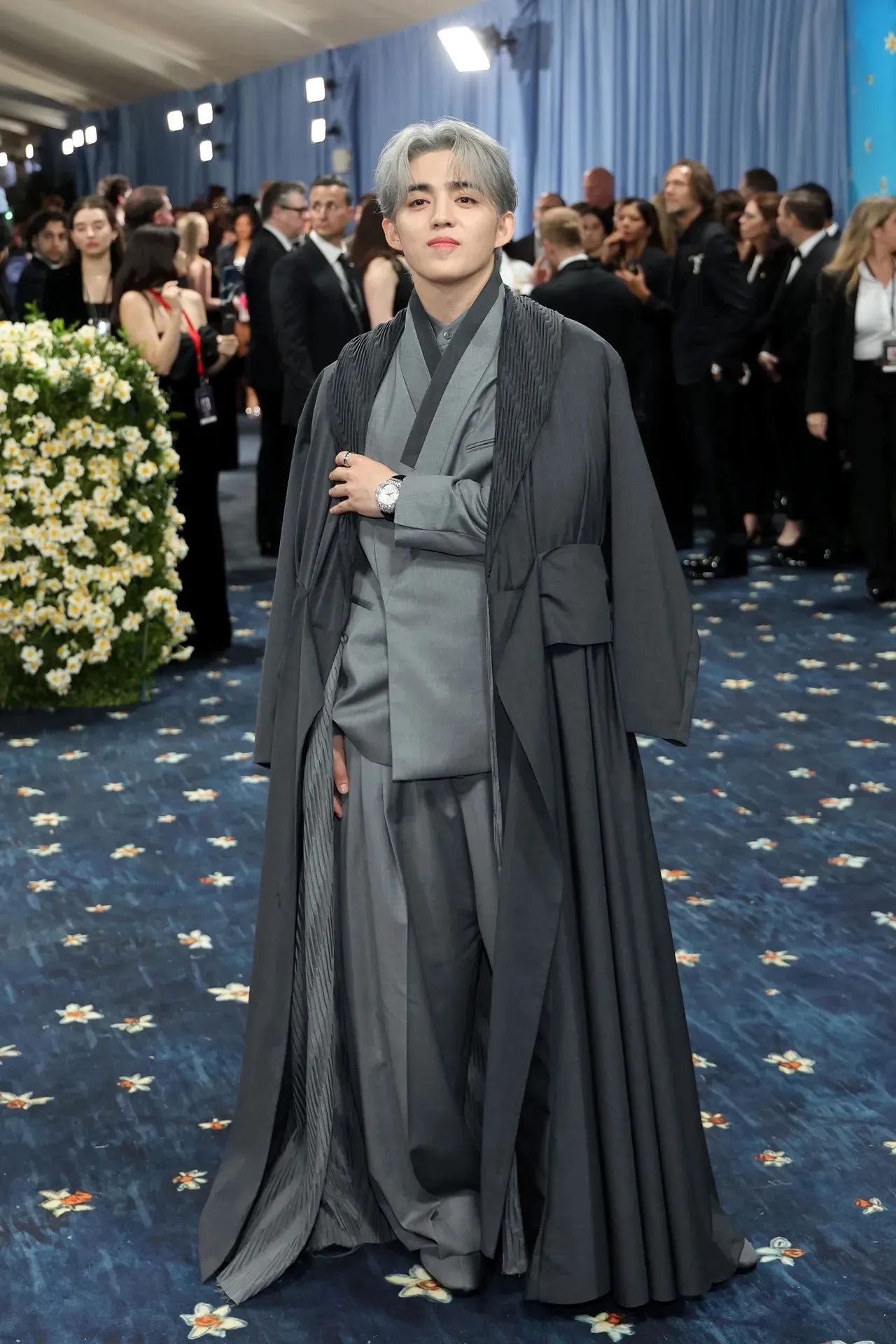 S.COUPS在今年5月的「Met Gala」红毯上穿著BOSS订制造型现身。品牌提供