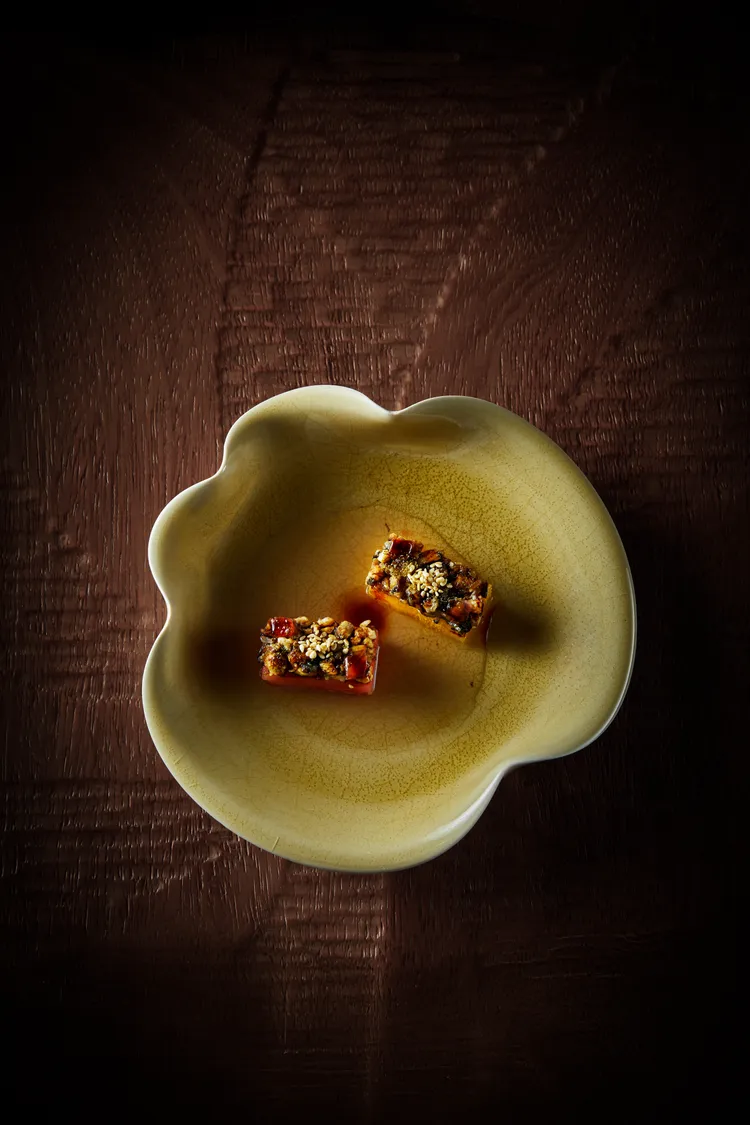 盈科以旬味食材結合日料細膩工藝。豊漁餐飲集團提供