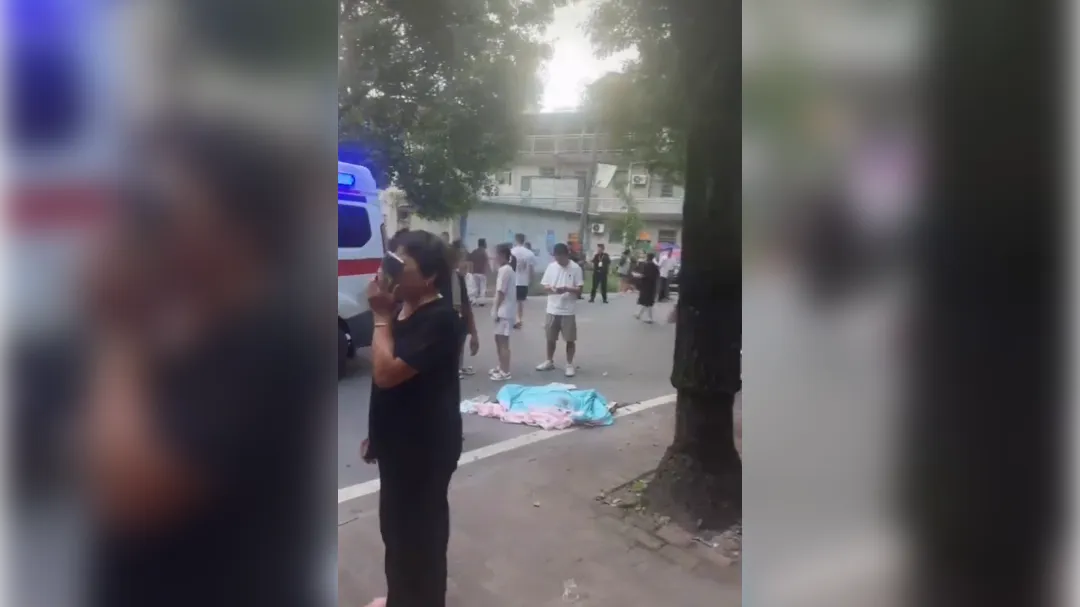 湖南小学外惊传砍人!2死3伤嫌犯落网 多童倒血泊中