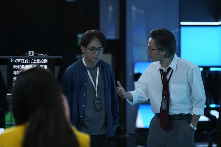 楊大正（左）戲裡也是連俞涵前男友，右為吳昆達。牽猴子提供