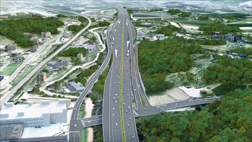 國道1號最塞路段新增交流道 花逾25億估可省19分鐘車程