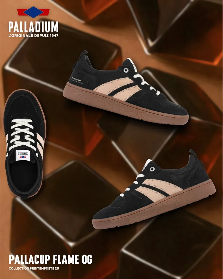 黑糖粉粿色雖然低調，卻能呈現出鮮明街頭風格。品牌提供