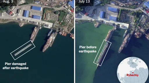 紐時:俄羅斯規模8.8強震 核潛艦基地碼頭受損