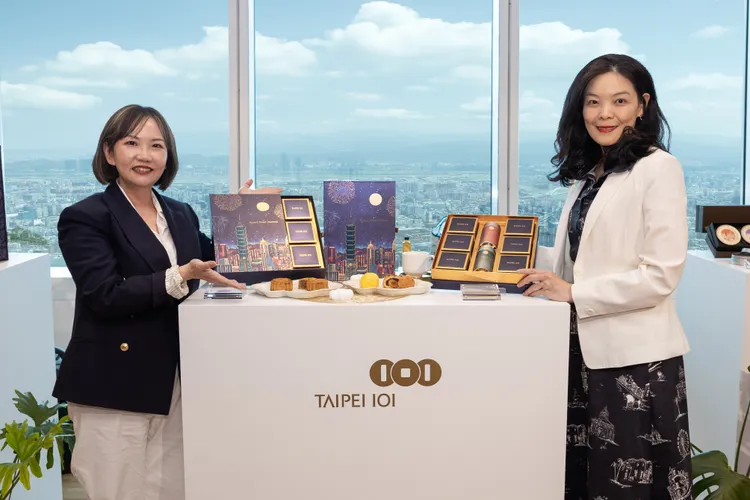 台北101商場營運長方君之（左）、行銷總監李亞屏。101提供