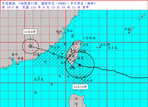 台北陣風估9級「下午能放颱風假?」氣象署回應了