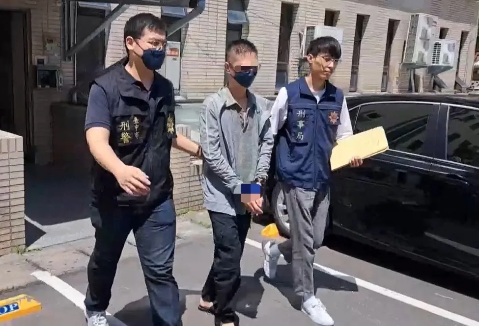 假投资诈团「收水干部」王姓车手头日前遭逮送办。翻摄画面