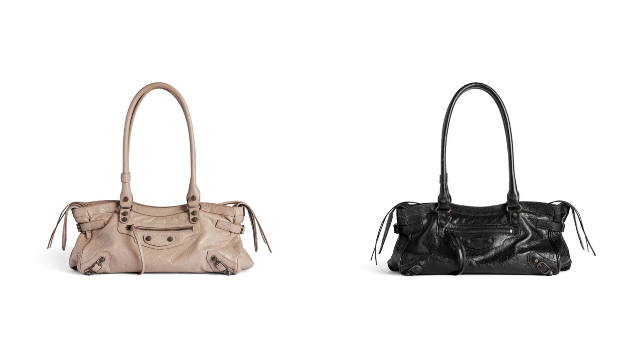 LE CITY BAG EAST WEST黑色肩背,各7万5750元。品牌提供