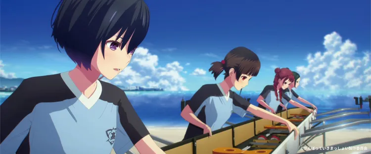 《擊浪青春》以三津東高中女子划船社為主軸。希望影視行銷提供