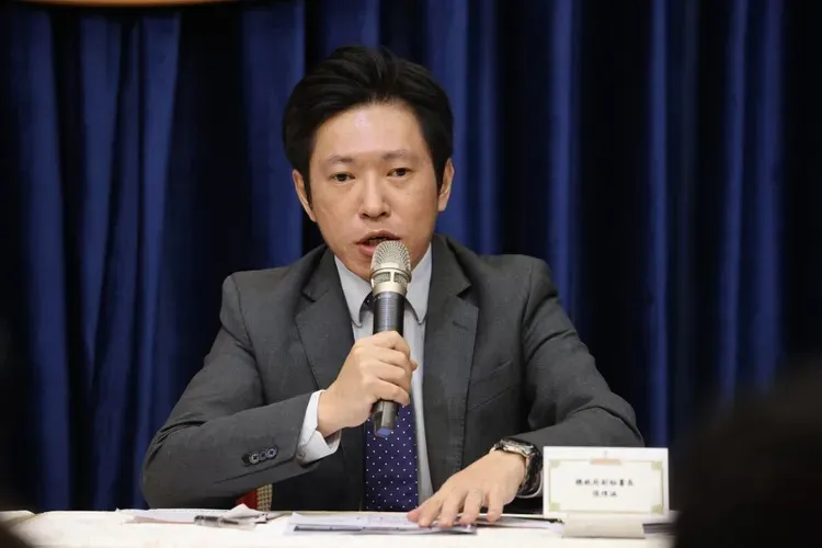 總統府副秘書長張惇涵。資料照，李俊毅攝