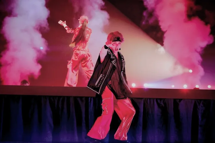 荒木駿平跟著濱崎步來台巡演。翻攝荒木駿平IG