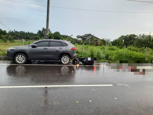 天雨路滑釀悲劇!屏東新園騎士滑倒 慘遭大客車輾死
