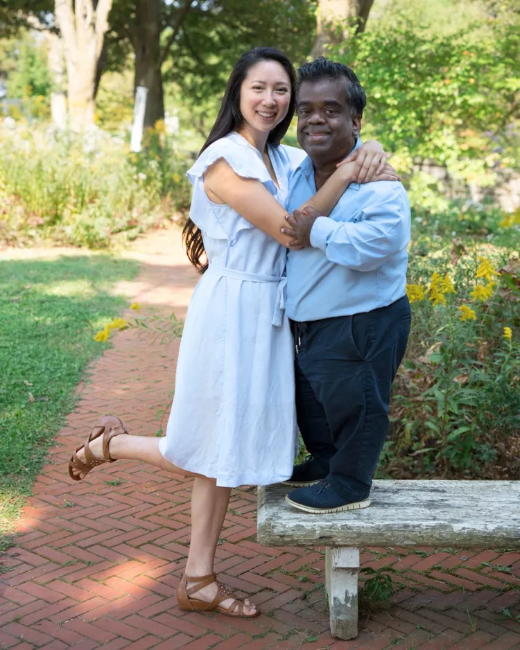 安妮塔與提姆。翻攝自IG @anitawinglee