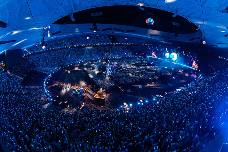 五月天鳥巢開唱迎來第5場。相信音樂提供