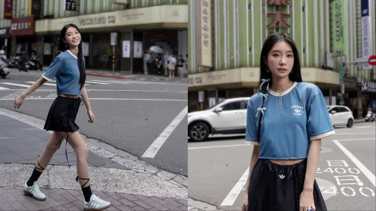 新生代歌手陳華換上珍奶T拍起「台灣感性」大片。品牌提供